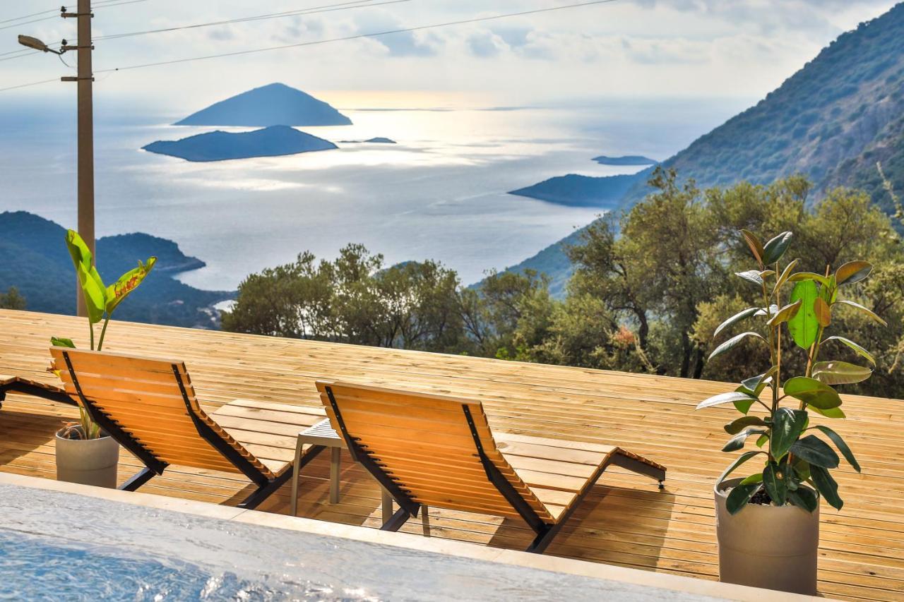 14 Premium Villas With Openair Restaurant&Tennis Court In Nature - Notos Club Κας Εξωτερικό φωτογραφία