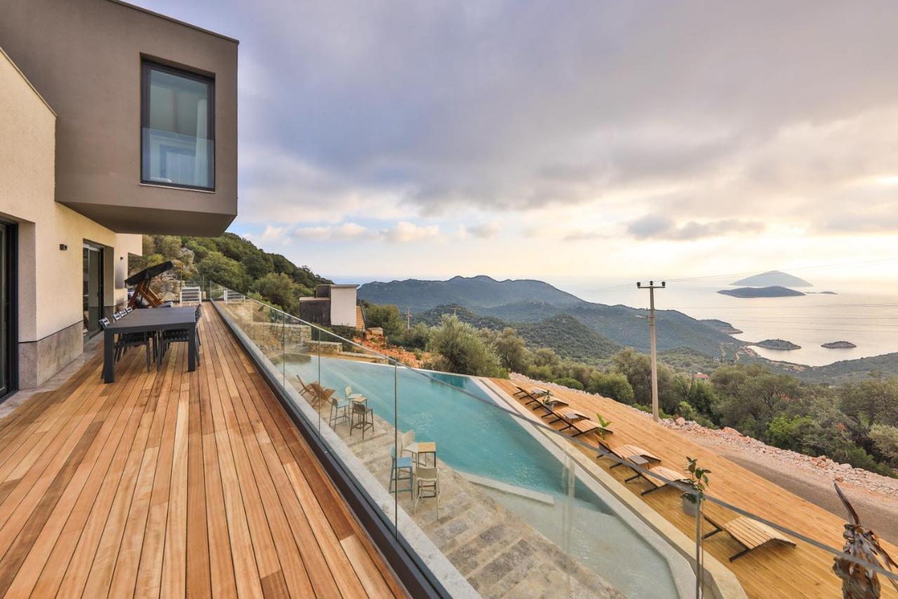 14 Premium Villas With Openair Restaurant&Tennis Court In Nature - Notos Club Κας Εξωτερικό φωτογραφία