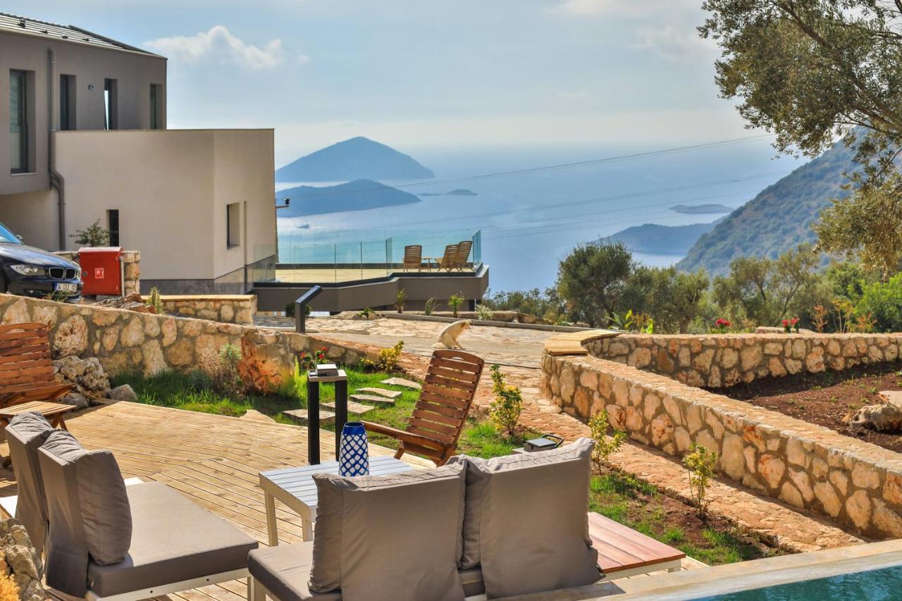 14 Premium Villas With Openair Restaurant&Tennis Court In Nature - Notos Club Κας Εξωτερικό φωτογραφία