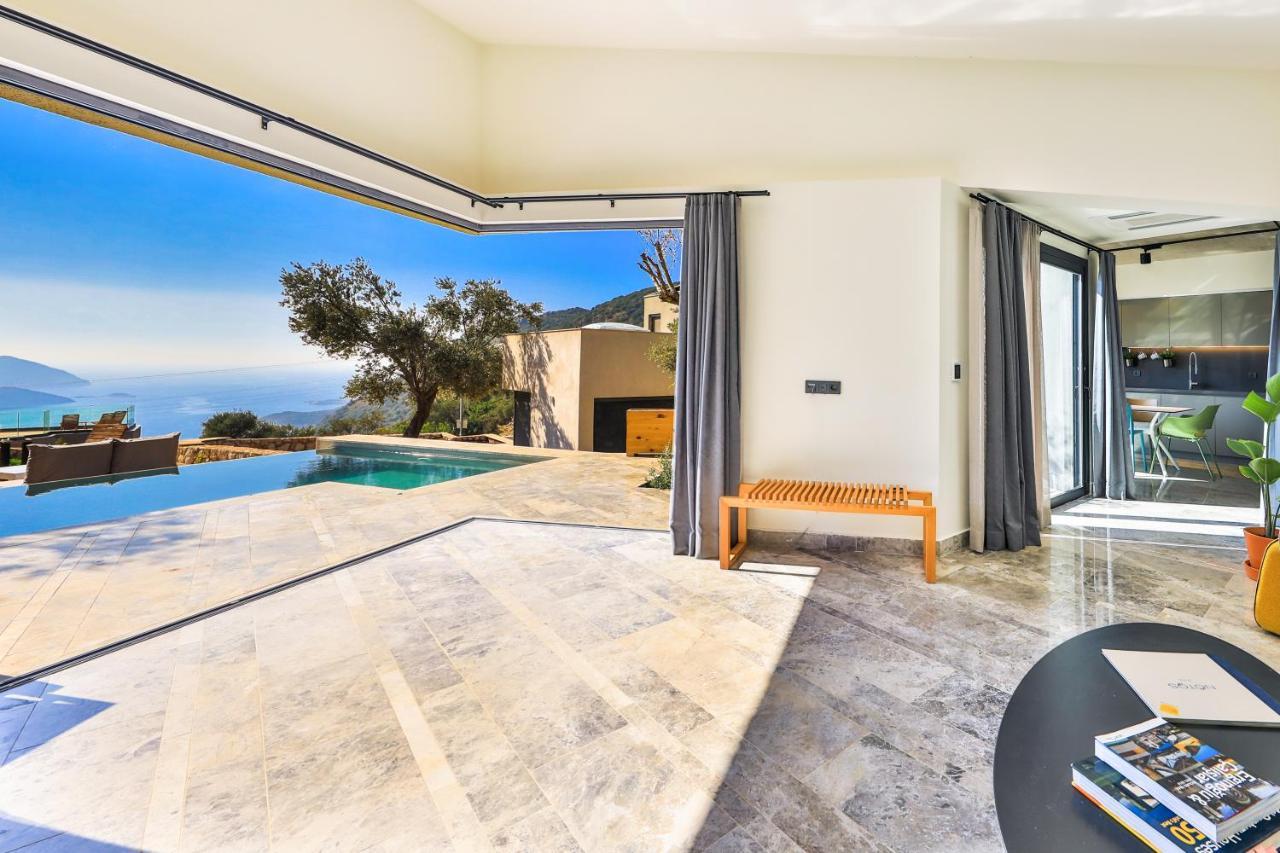 14 Premium Villas With Openair Restaurant&Tennis Court In Nature - Notos Club Κας Εξωτερικό φωτογραφία