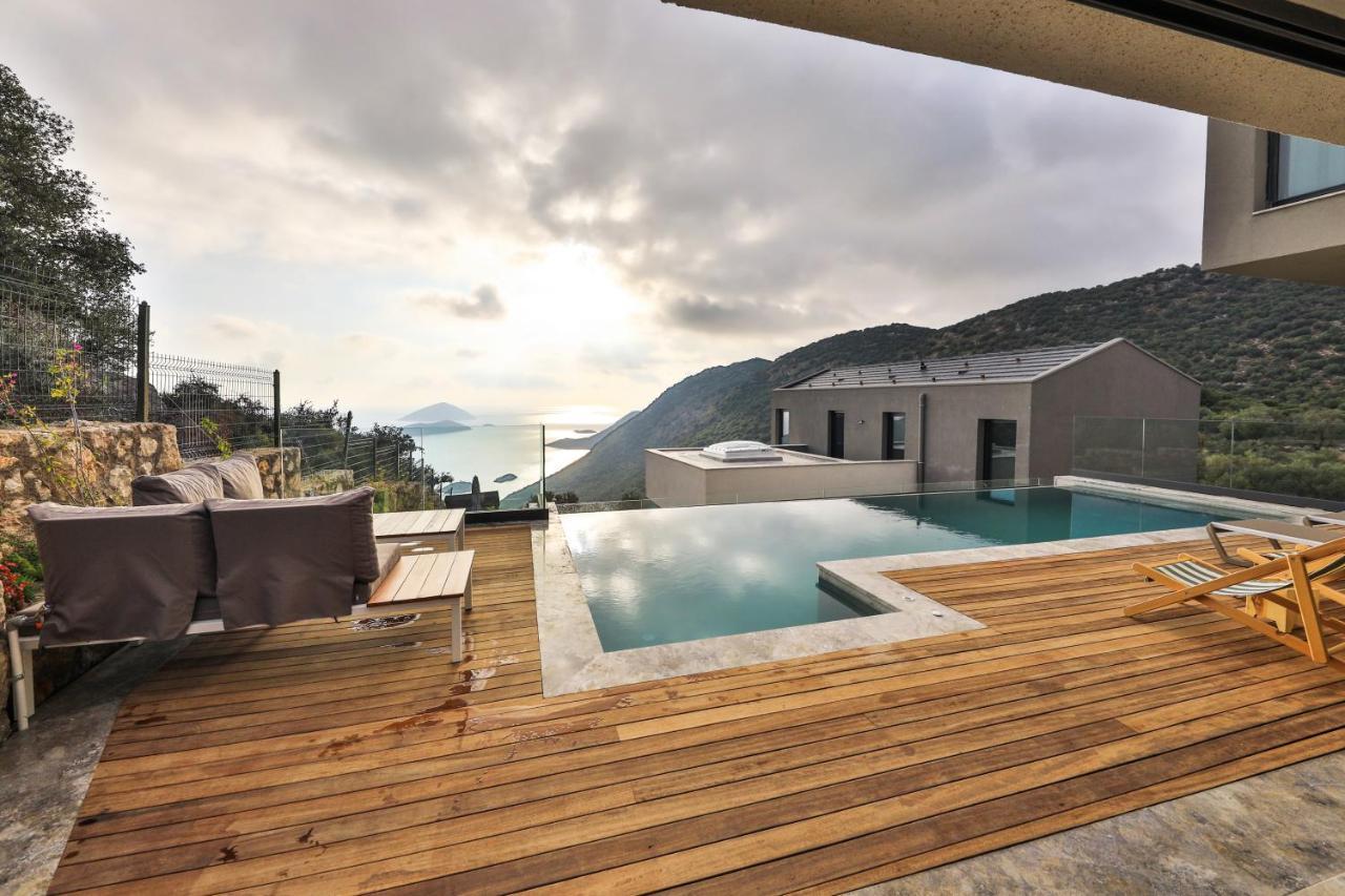14 Premium Villas With Openair Restaurant&Tennis Court In Nature - Notos Club Κας Εξωτερικό φωτογραφία