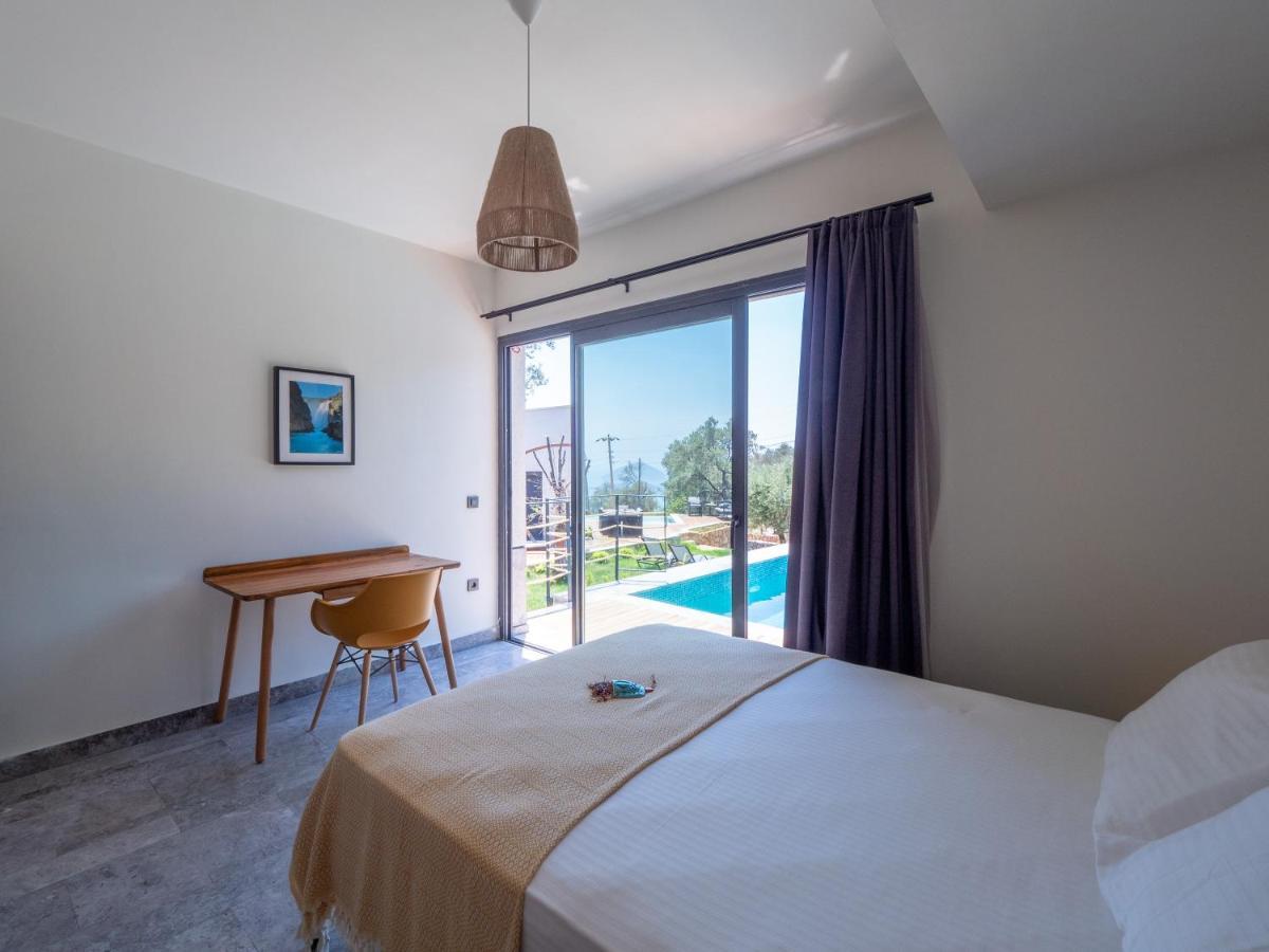 14 Premium Villas With Openair Restaurant&Tennis Court In Nature - Notos Club Κας Εξωτερικό φωτογραφία