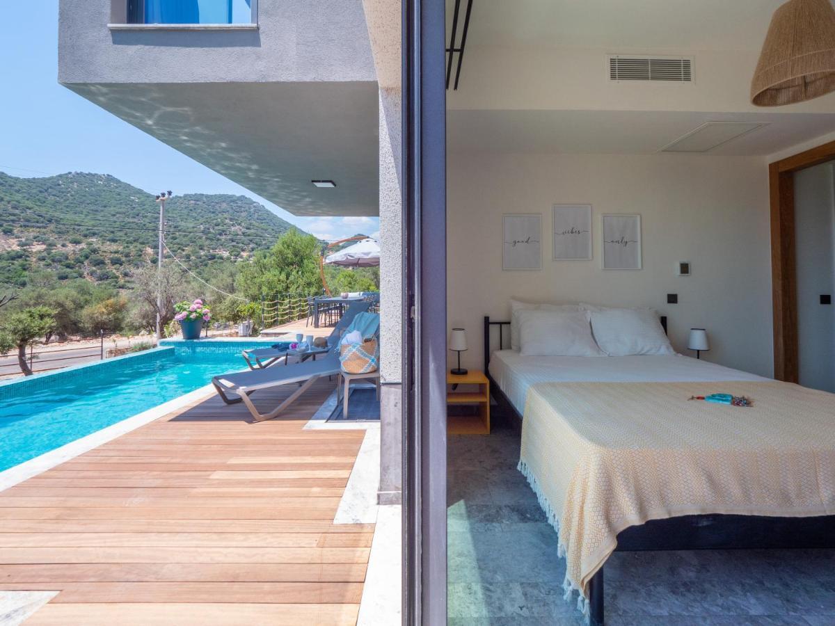 14 Premium Villas With Openair Restaurant&Tennis Court In Nature - Notos Club Κας Εξωτερικό φωτογραφία