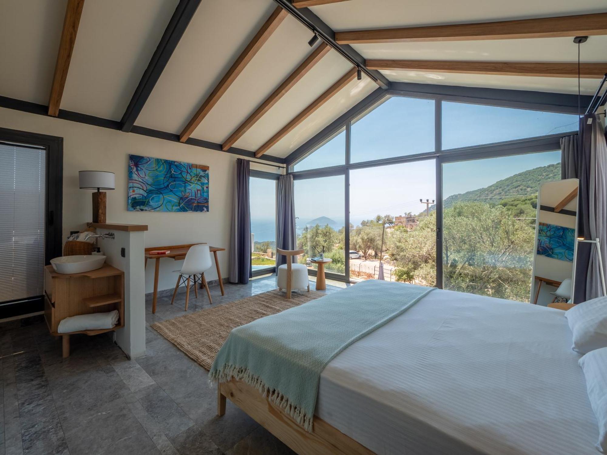 14 Premium Villas With Openair Restaurant&Tennis Court In Nature - Notos Club Κας Εξωτερικό φωτογραφία
