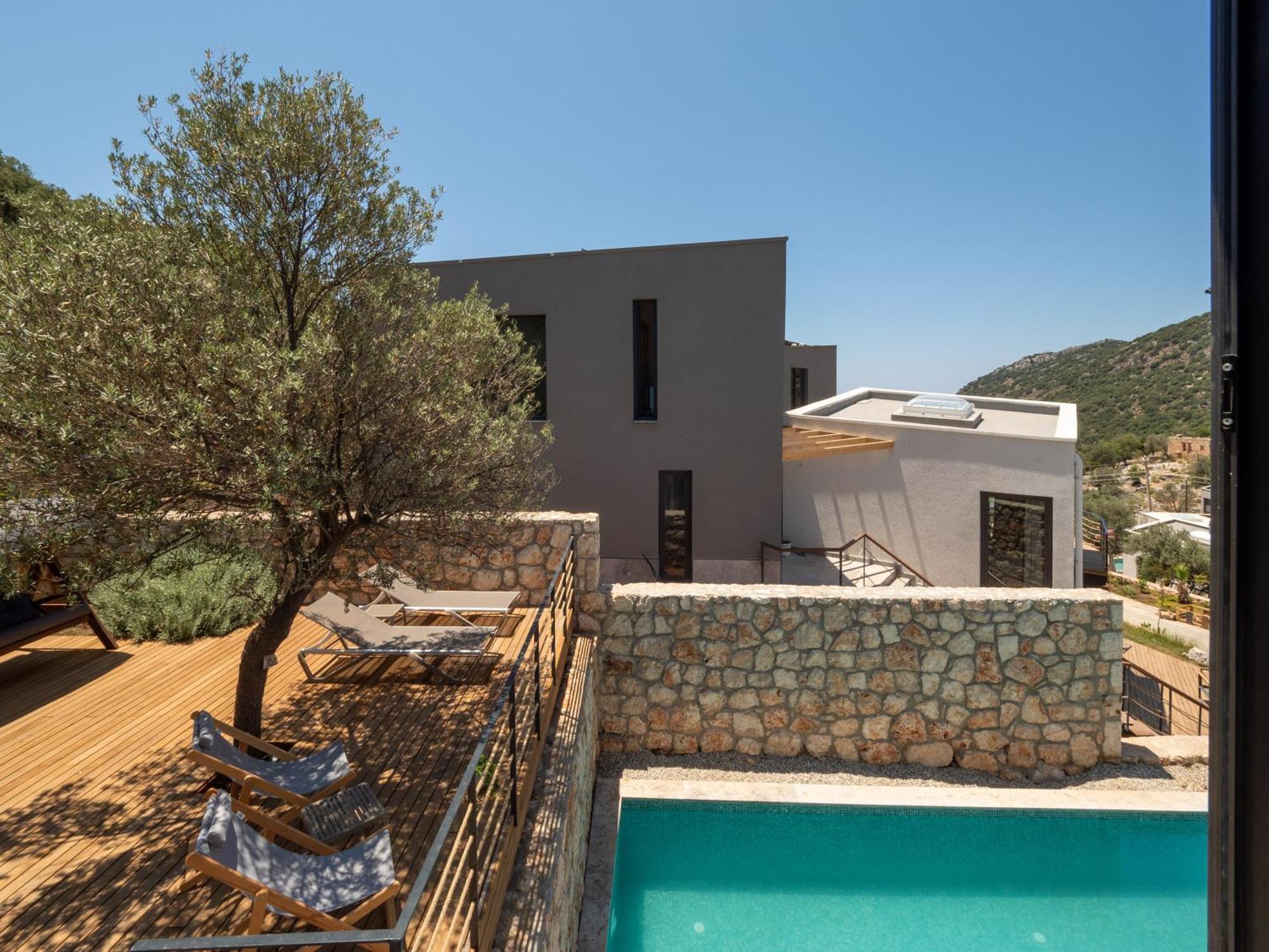 14 Premium Villas With Openair Restaurant&Tennis Court In Nature - Notos Club Κας Εξωτερικό φωτογραφία